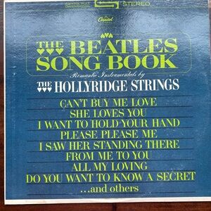 🎶 The Beatles Song Book – The Hollyridge Strings (1964) Vinyl LP Capitol Records